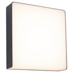 Paulmann 94840 LED Outdoor Wall Light 8.5W Anthracite Monochrome Wall Fitting