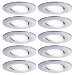 Paulmann 99923 LED bathroom recessed light set 60W Chrome matt