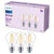 Philips 8719514450936 LED Light Bulbs Natural White E-27 7W 60W 3 Pieces
