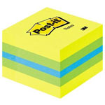 Post-it 2051-L Sticky Note Pad 51x40mm Blue Lemon Green Lemon 400 Sheets