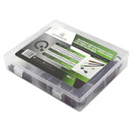 Quadrios 1801O011 LED Set 3mm Red Green Yellow Blue Cold/Warm White Wired