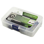 Quadrios 1802O015 LED set 3mm 5mm Wired Red Green Yellow Blue Cold white