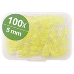 Quadrios 1802O027 LED set Yellow 5 mm 30 mA 2.0 V Wired LEDs 5mm LEDs