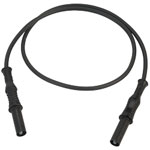 PJP 2311-IEC-50N 50cm Black Silicone Test Lead