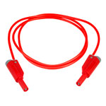 PJP 2612-IEC-100R 100cm Red Stack Safety Lead