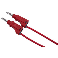 PJP 2110-25R 25cm 4mm Red Stackable Lead
