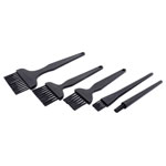 Quadrios 1903EC085 ESD brush Antistatic 0.8cm width 6.8cm length pack of 5