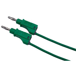 PJP 2110-100V 100cm 4mm Green Stackable Lead