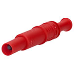 PJP 1061-R 4mm Retractable Banana Plugs Red Shrouded