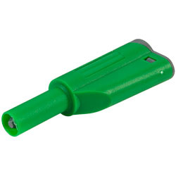 PJP 1066-V Stackable Shrouded 4mm Plug Green