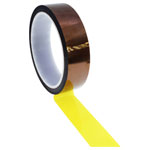 Quadrios 2010EC137 ESD tape brown yellow 33 m x 10 mm for labels and signs