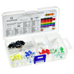 Quadrios 201711O002 LED set Red Green Yellow Blue Cold Warm white 5mm LEDs