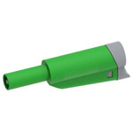 PJP 1076-V Stackable Shrouded 4mm Plug Green