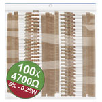 Quadrios 22P072 Carbon film resistor set 4.7 kΩ Axial lead 0.25 W 5%
