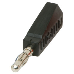 TruConnect 4mm Stackable Test Plug Black