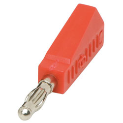 TruConnect 4mm Stackable Test Plug Red