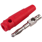 TruConnect 4mm Bunch Pin Test Plug Red