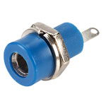 TruConnect 4mm Panel Mounting Test Socket Blue