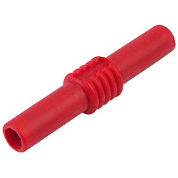 TruConnect 4mm to 4mm Female Plug Red