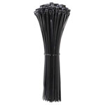 Quadrios 24CA362 Cable ties black UV-proof 400 mm 3.6 mm pack of 100