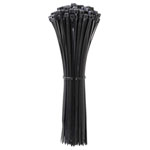 Quadrios 24CA376 Cable tie 450 mm 7.6 mm Black UV-proof pack of 100