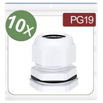 Quadrios 24CA409 Cable gland Polyamide White 10 pcs