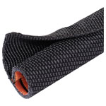 Quadrios 25Ca550 Sleeving 14-16 mm Black Per Metre Cable Tubes Sleeving