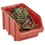 raaco 106610 Storage Bin Red