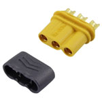 Reely RE-6767712 Servo Socket MR30 1 pc(s) Connector Nan Plastic Yellow