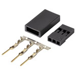 Reely RE-6973857 Servo plug JR plug 10 sets accurate and reliable connectors