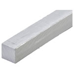 Reely RE-7394541 PVC profile square 500 x 20 x 20 mm white 1 pc