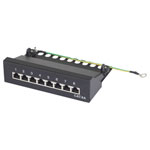 Renkforce RF-3353156 Network patch box 8 ports CAT 6A 1 U Equipped Patch Panel