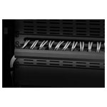 Renkforce RF-3429150 19 inch Server rack cabinet cable duct Black 1 U