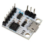 Whadda WPB108 PCB design board ideal for simple Arduino projects with Attiny85