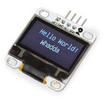 Whadda WPI438 OLED Display: Low power, wide viewing angle, high res
