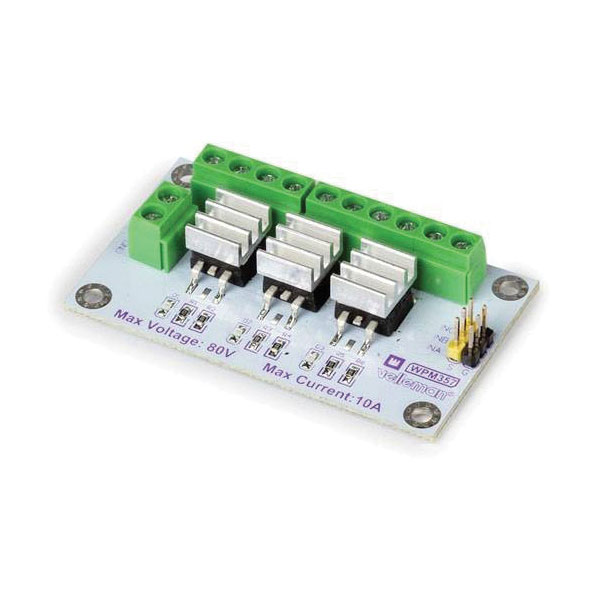 Whadda WPM357 relay board 3-channel MOS switch