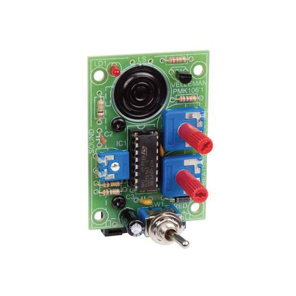Whadda WSAH106 Metronome kit with speaker, LED beat indicator, adj...