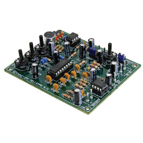Whadda WSAH182 Digital Echo Chamber versatile audio tool for karao...