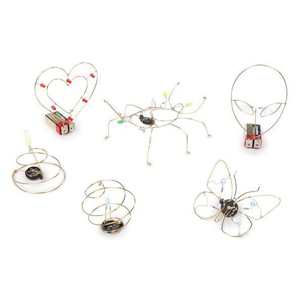 Whadda WSEDU05 Science kit set for creative freeform electronics p...