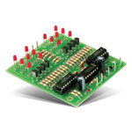 Whadda WSG3400 kit dual electronic dice, LED, auto-off, two independent dice