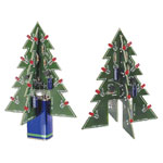 Whadda WSSA130 3D LED Christmas tree assembly kit, 9V, festive decoration