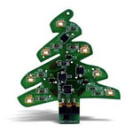Whadda WSSA1783 LED kit USB SMD Xmas tree, easy install, PC/battery powered