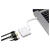 Renkforce Rf-4366444 Adapter USB-C To HDMI USB 3.2 White 12cm Gold Connectors