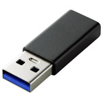 Renkforce RF-4472306 Adapter USB 3.1 Gen 1 to USB-C Socket Black Plastic