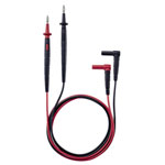 Testo 05900011 safety test lead 4mm plug 1.22m black/red rubber grip