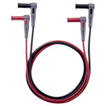 Testo 0590 0014 safety test lead 4 mm plug 1.00 m black and red