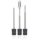 Testo 0602 5093 Temperature sensor with 3 type K sensors for versatile use