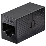 Renkforce RF-4531570 Networks Adapter CAT 6A RJ45 socket to socket Black