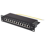 Renkforce RF-4533992 patch panel CAT 6 10 inch 1U network 254mm equipped