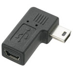 Renkforce RF-4535922 Adapter USB 2.0 Mini B Male to Mini B Female Black